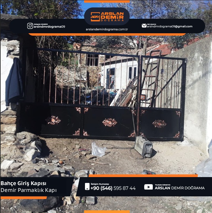 Sürgülü Bahçe Kapısı